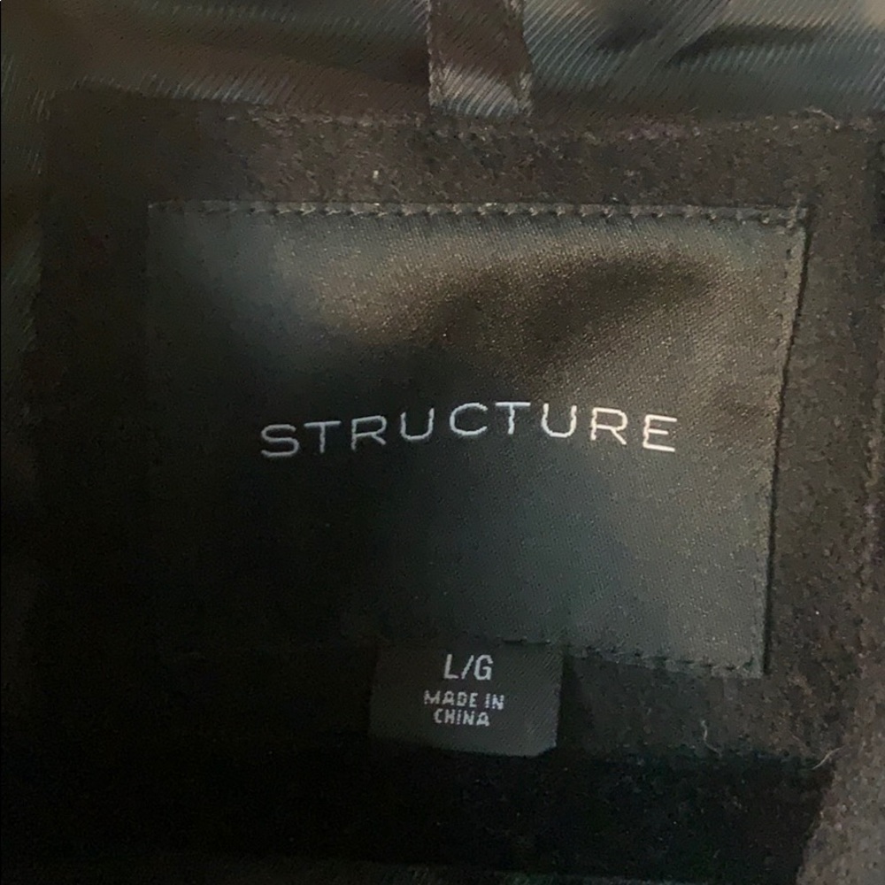 Structure Men’s Coat - Picture 3 of 4
